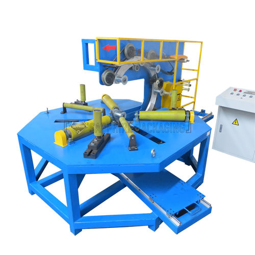 Macchina avvolgitrice e imballatrice orizzontale - WS - Shandong Sapphire Packaging Machinery - automatica / per filo di acciaio / per tubi flessibili