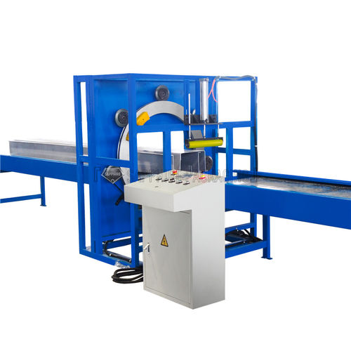 Avvolgitrice fasciapallet orizzontale - Shandong Sapphire Packaging Machinery - ad anello rotante / automatica / per prodotti edili