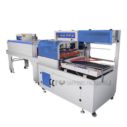 Fardellatrice automatica - FQL450 - Shandong Sapphire Packaging Machinery - con barra saldante / con tunnel di retrazione