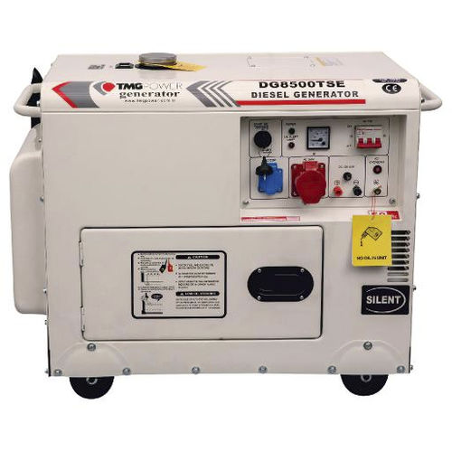 Gruppo elettrogeno diesel - DG7500TSE - TMG POWER - monofase / 50 Hz / con raffreddamento ad aria