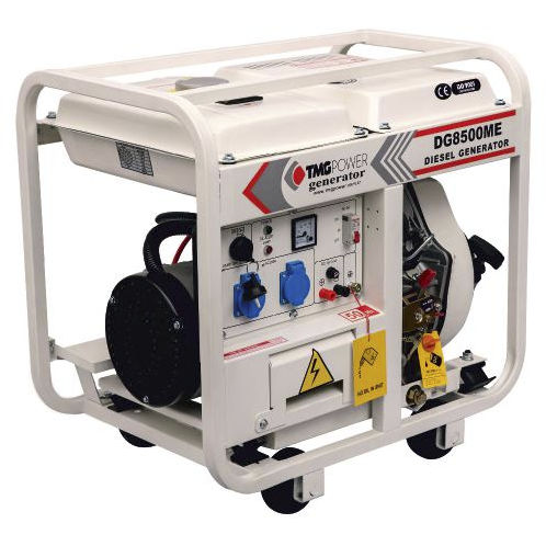 Gruppo elettrogeno diesel - DG8500ME - TMG POWER - monofase / 50 Hz / con raffreddamento ad aria