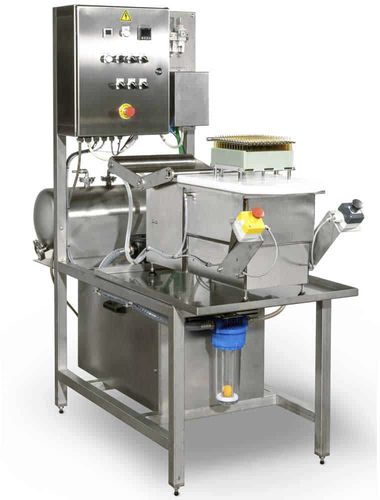 Riempitrice semimanuale - VACFILLER 100 - DEREMAUX - per fiale / per liquido / per l'industria agroalimentare