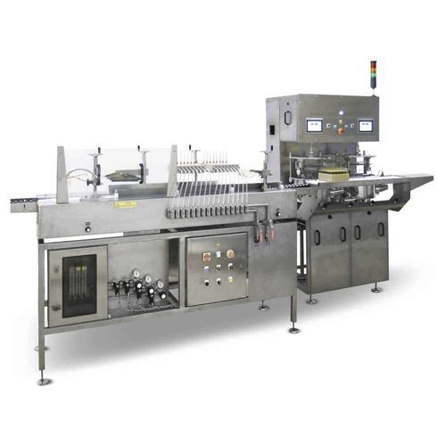 Riempitrice semiautomatica - VACFILLER 200 - DEREMAUX - per fiale / per liquido / per l'industria agroalimentare