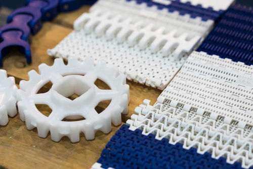 Catena di trasporto in plastica - DEREMAUX - ad asse cavo / a rulli / di pallets