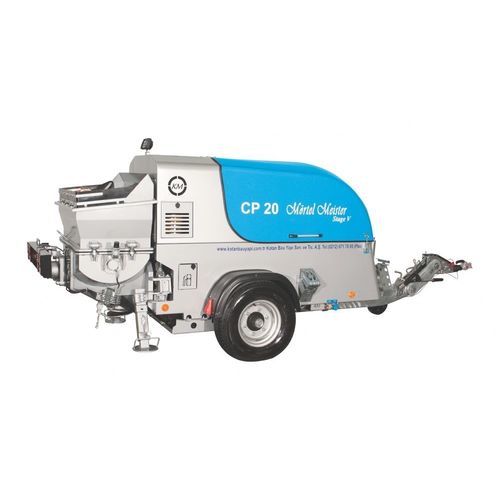 Pompa per calcestruzzo su semi rimorchio - CP-20 - SHERZADE MEKANIK GROUP - per cantiere / diesel