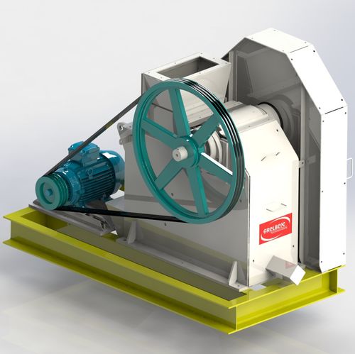 Mulino per materiali da costruzione - CM Type - GRELBEX - a ganasce / verticale / 380 V trifase