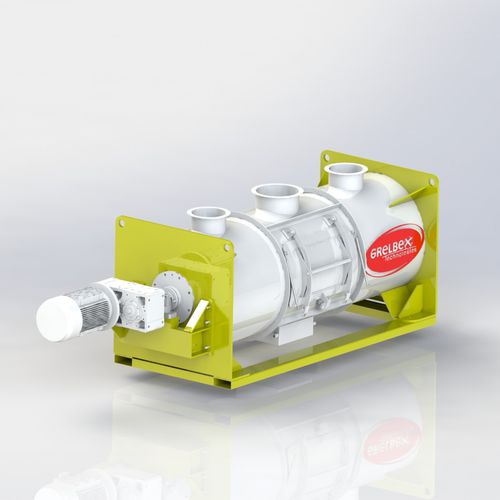 Miscelatore a rotore - MS - GRELBEX - a vomere / orizzontale / batch