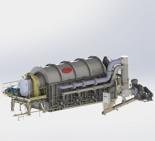 Essiccatore a tamburo -  Indirect - GRELBEX - ad aria calda / a convezione / a conduzione