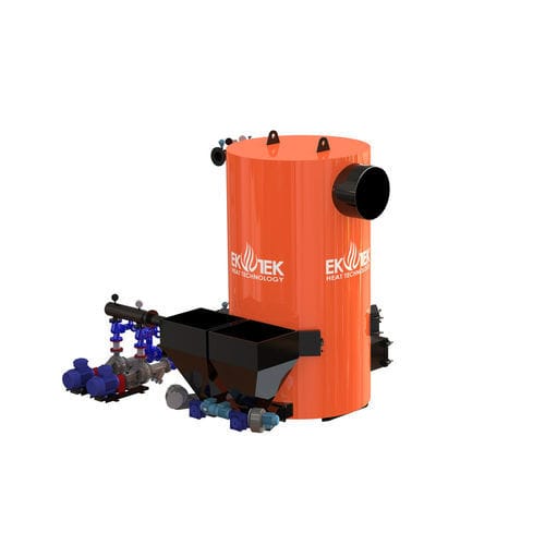 Caldaia a vapore - DRAGON series - Ekotek Heat Technology - a olio caldo / ad acqua calda / a pellet