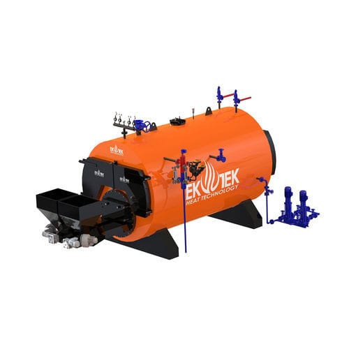 Caldaia a vapore - GRIM series - Ekotek Heat Technology - a gas / a carbone / a pellet
