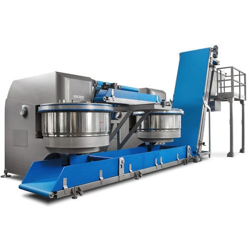 Impastatrice a spirale - MD-W Line series - Escher mixers - per panifici / con vasca estraibile / a pavimento