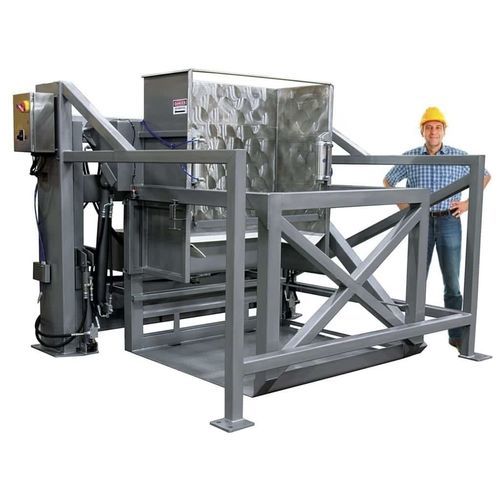 Ribaltatore idraulico - EnSight Solutions - fisso / in acciaio inossidabile / per l'industria agroalimentare