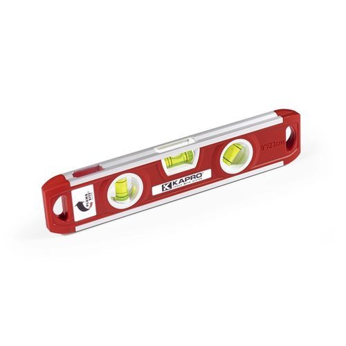 Livello torpedo - 231V BI-MATERIAL - KAPRO - a bolla d'aria / di precisione / magnetico