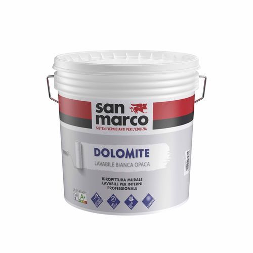 Vernice di finitura - Dolomite - SAN MARCO - a base acqua / in due mani / bianca