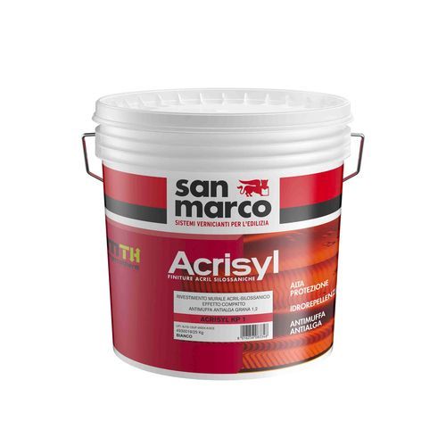 Rivestimento di isolamento termico - Acrisyl  - SAN MARCO - silossanico / in acrilico / resistente alle intemperie
