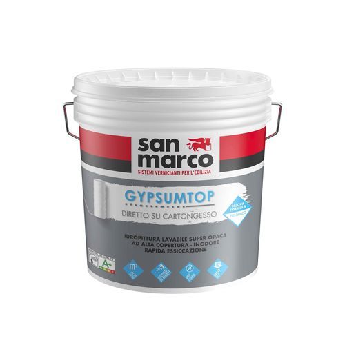 Vernice di finitura - Gypsumtop - SAN MARCO - in acrilico / a base acqua / per muro