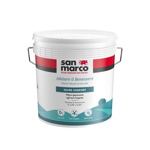 Vernice di finitura - Silver confort - SAN MARCO - a base acqua / per muro / in due mani