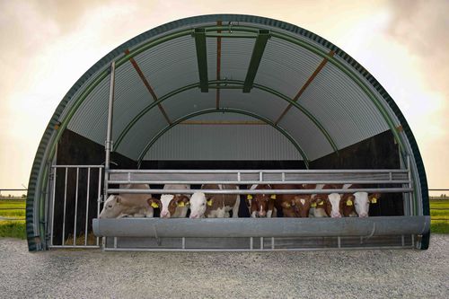 Capannone trasportabile - Romney - J. Snoei BV - prefabbricato / agricolo / con struttura in acciaio