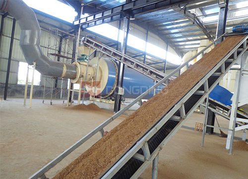 Essiccatore ad aria calda - DDSG2 series - Dongding Machinery - per segatura / rotativo / a tamburo