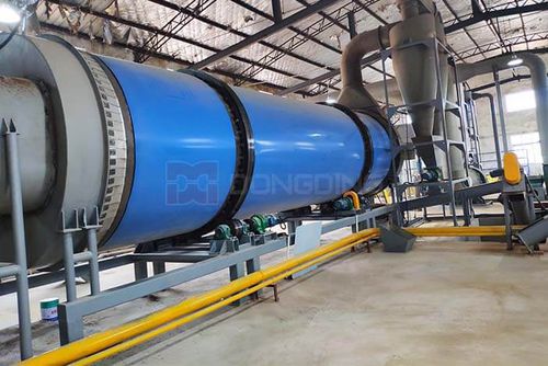 Essiccatore ad aria calda - Pomace  - Dongding Machinery - rotativo / a tamburo