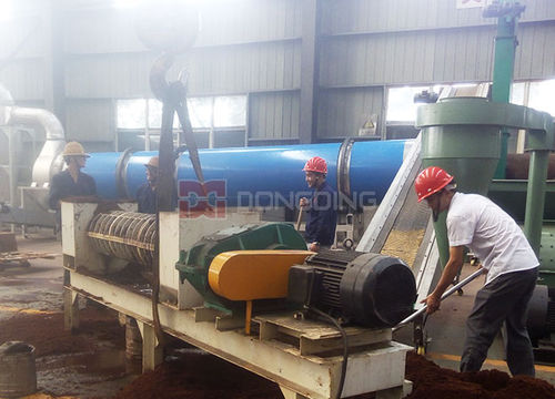 Essiccatore a tamburo - Coconut Coir - Dongding Machinery - ad aria calda / a tamburo