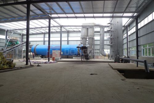 Essiccatore a tamburo - DDSG2 series - Dongding Machinery - ad aria calda / per segatura / a spirale