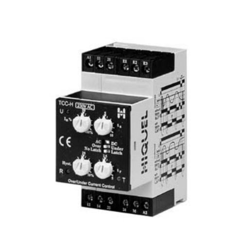Relè di controllo di sovraintensità - TCC-H series - HIQUEL - di sottointensità / 2NA/NC / AC/DC