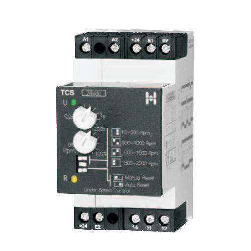 Relè di controllo di bassa velocità - TCS series  - HIQUEL - 1NA/NC / AC/DC / su guida DIN