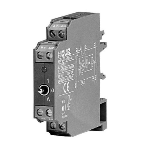 Relè elettromeccanico 24 VDC - K1W series  - HIQUEL - 24 V AC / 1NA/NC / 2NA/NC