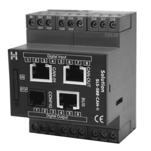 Unità di controllo digitale - SLS-500-CAN-S - HIQUEL - programmabile / su guida DIN