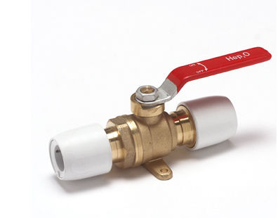 Valvola a sfera - HX22/22W - Wavin - a leva / di controllo / per acqua