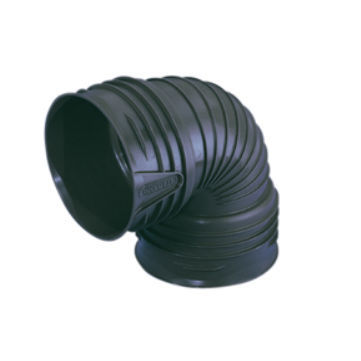 Tubo rigido per acqua - 9TW561 - Wavin - in PP / a doppia parete / a gomito