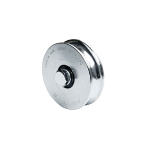 Ruota monoblocco - 315 SEMITONDA - COMUNELLO GATE - in acciaio / per porta scorrevole