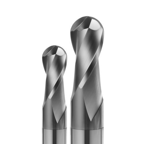 Fresa di testa semisferica - CDB2E-0104050 - Changzhou Cbaner Precision Tools Co. Ltd - a codolo / carburo solido / in carburo de tungsteno