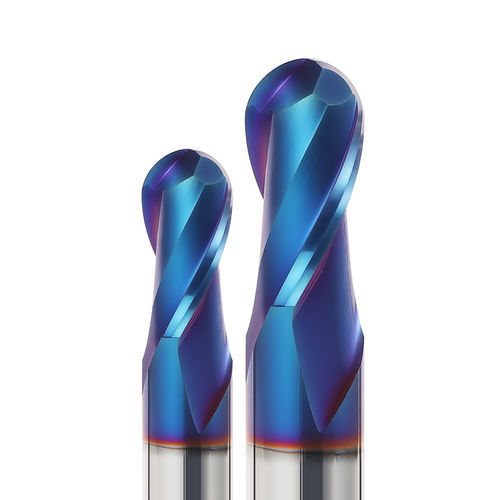 Fresa di testa semisferica - CDB2E-0104050 - Changzhou Cbaner Precision Tools Co. Ltd - a codolo / carburo solido / in carburo de tungsteno