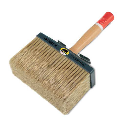 Pennello con manico in legno - 554 series - PENNELLI CINGHIALE SRL - per muro