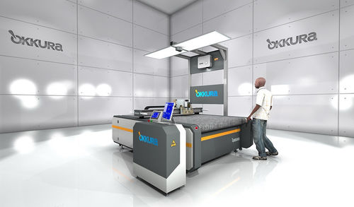 Macchina da taglio a lama - OKC1620L - Okkura Limited - per gomma / per spugna / per tessuti