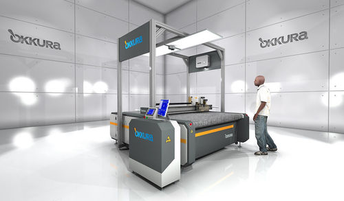 Macchina da taglio a lama - OKC1825U - Okkura Limited - per gomma / per spugna / per tessuti
