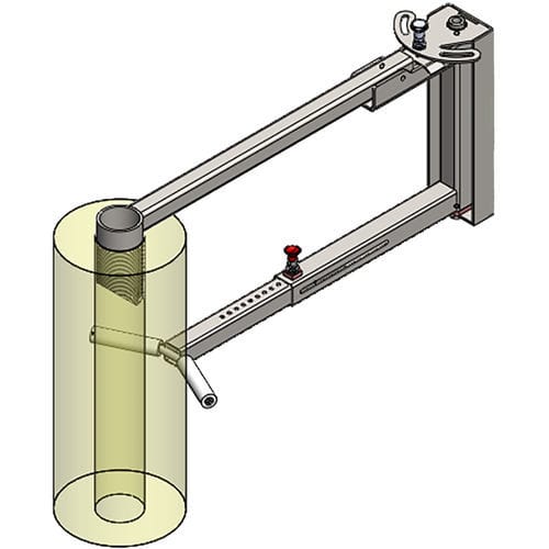 Pinza di presa meccanica - Reglift - per movimentazione di bobine