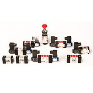 Distributore pneumatico a cassetto - Duncan Engineering Limited - azionato tramite solenoide / a 3/2 vie / a 5/2 vie