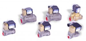 Elettrovalvola a 2 vie - Duncan Engineering Limited - a comando assistito / per acqua / aria