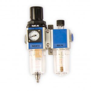 Filtro regolatore G1 - Maxflow - Duncan Engineering Limited - per aria / per uso industriale / in ghisa di alluminio