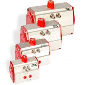 Attuatore rotativo - Duncan Engineering Limited - pneumatico / in alluminio anodizzato / ISO
