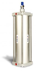 Cilindro di grandi dimensioni - Duncan Engineering Limited - pneumatico / a pistone magnetico / ISO 15552