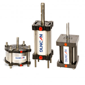 Cilindro pneumatico - Duncan Engineering Limited - a pistone magnetico / ISO 15552 / ad uso industriale