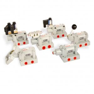 Distributore pneumatico a valvola - Duncan Engineering Limited - pilota / con azionamento manuale