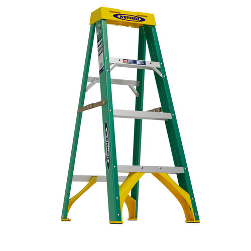 Scaletta portatile - FS204 - WERNER CO - in fibra di vetro