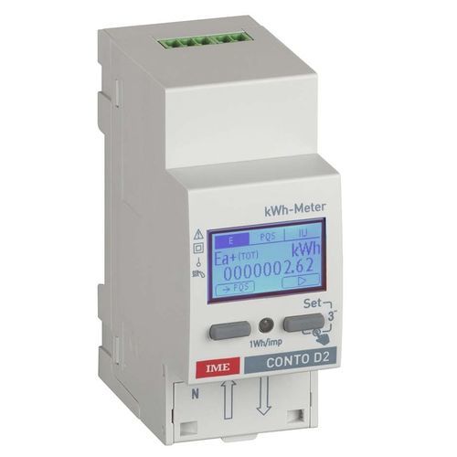 Contatore di energia elettrica trifase - CONTO - BTICINO - monofase / su guida DIN / Modbus