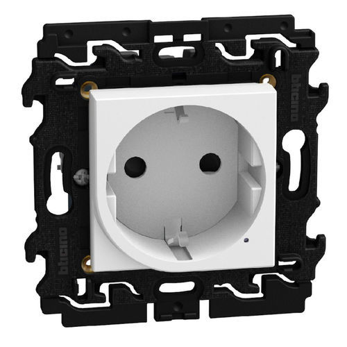 Presa elettrica da incasso - YW4141AC - BTICINO - 2 poli / tipo schuko / intelligente