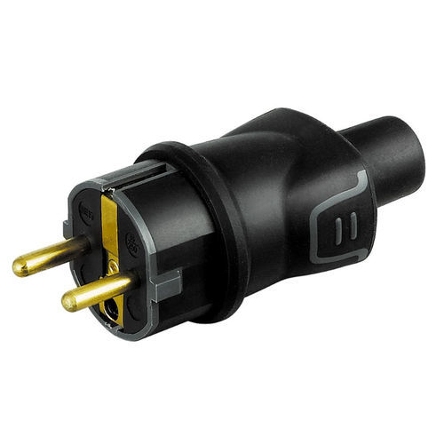 Spina elettrica fissa - S2018GE - BTICINO - IP44 / resistente agli spruzzi / antiurto